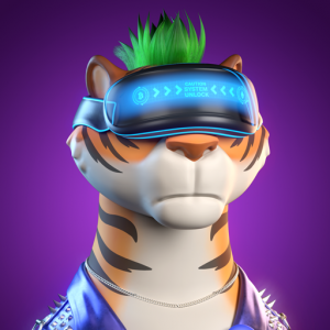 thillustrator - creator and 3D artist of The King Tigers CNFT collection